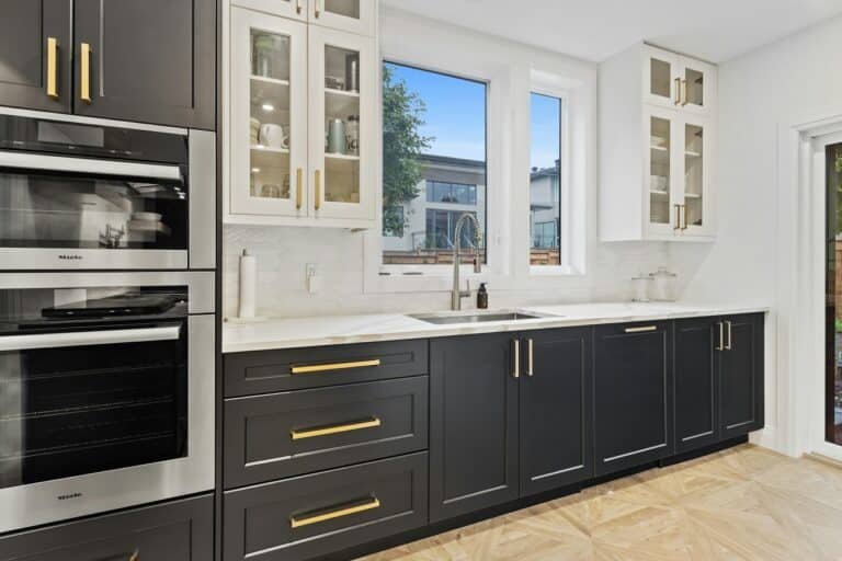 painted kitchen cabinets