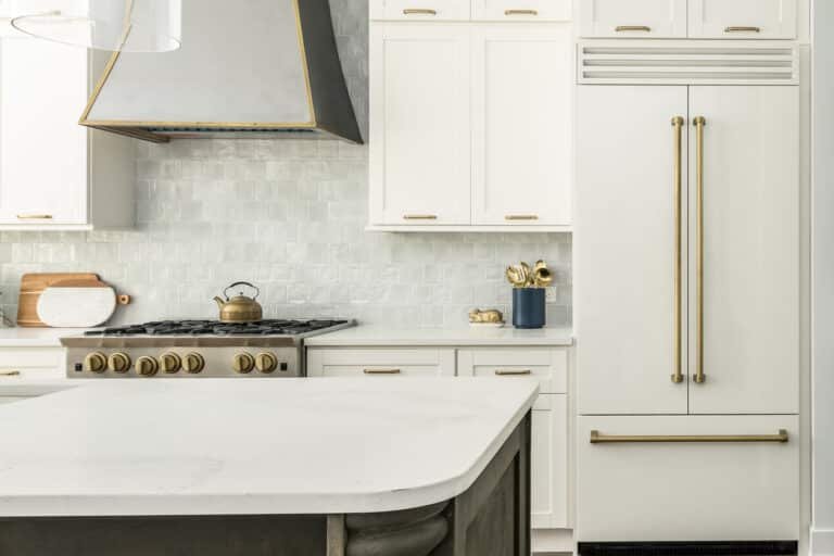 White Kitchen with White Appliances